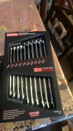ICON 10-Piece Metric Wrench Set