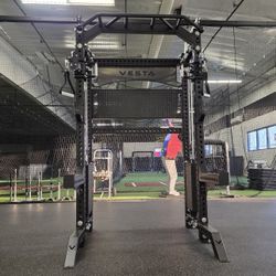 Vesta Pro Series 2in1 Squat Rack | Functional Trainer | 400lb Weight Stack | Commercial Grade | Gym Equipment | FREE DELIVERY🚚 🔴Plus SALES TAX 💲