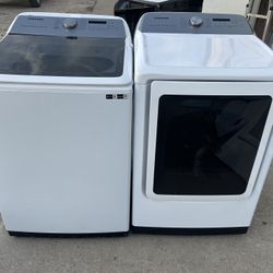 Brand New Scratch And Sent Samsung TopLoad Washer And Electric Dryer! 