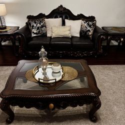 Leather Living Room Set 