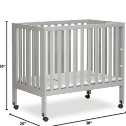 Dream On Me Mini Folding Crib