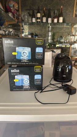 Braun Razor 3in1 Shaver Care packages and mount