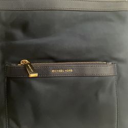 Michael Kors Navy Nylon Crossbody Bag