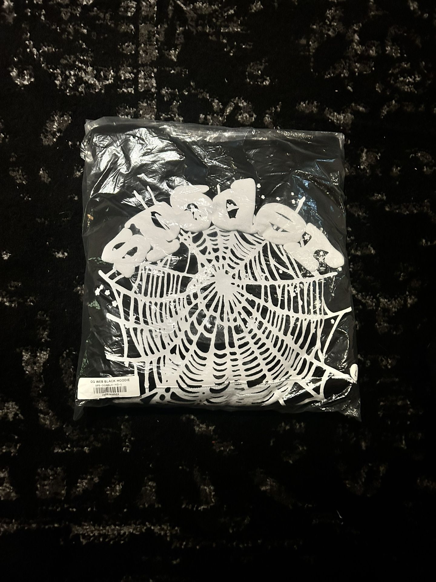 Black And White Sp5der Hoodie