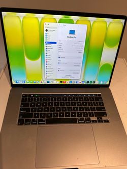 MacBook Pro 16in with Touch Bar