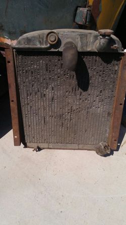 Old chevy radiator