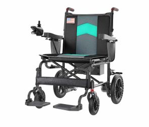 Unopened electric wheelchair