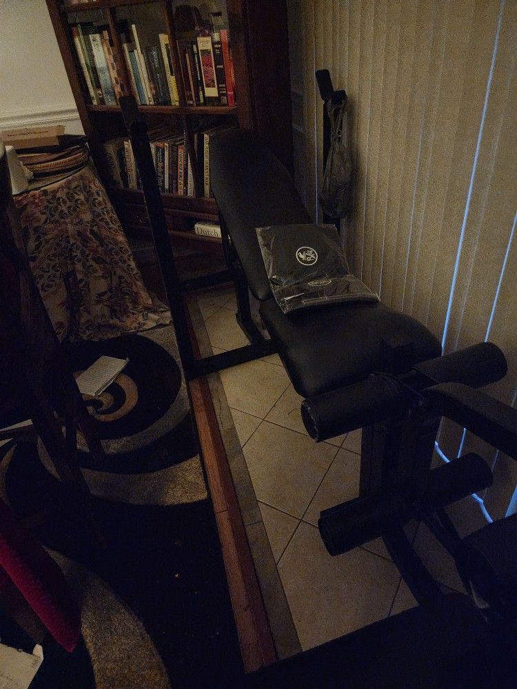 Weight Bench W/ Weights