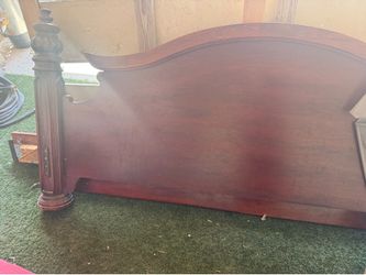 Bed frame complete cal king size bed