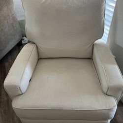 Beige Rocking Chair 