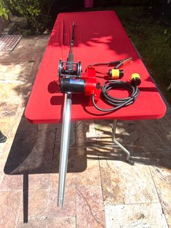 Elec-Tra-Mate 920-XP with Penn Senator 9/0 and Deep Drop/Planer Rod