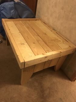 Wood table