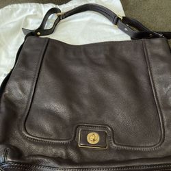 Marc By Marc Jacobs Hobo Bag Dark Brown New