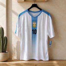 Lionel Messi #10 Argentina AFA Soccer Jersey Men’s M NWT Official Licensed