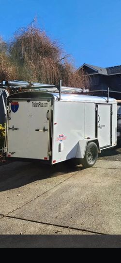 5x10 enclosed trailer