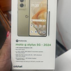 Moto G Stylus 5 2024!! New Number With Cricket Wireless!!