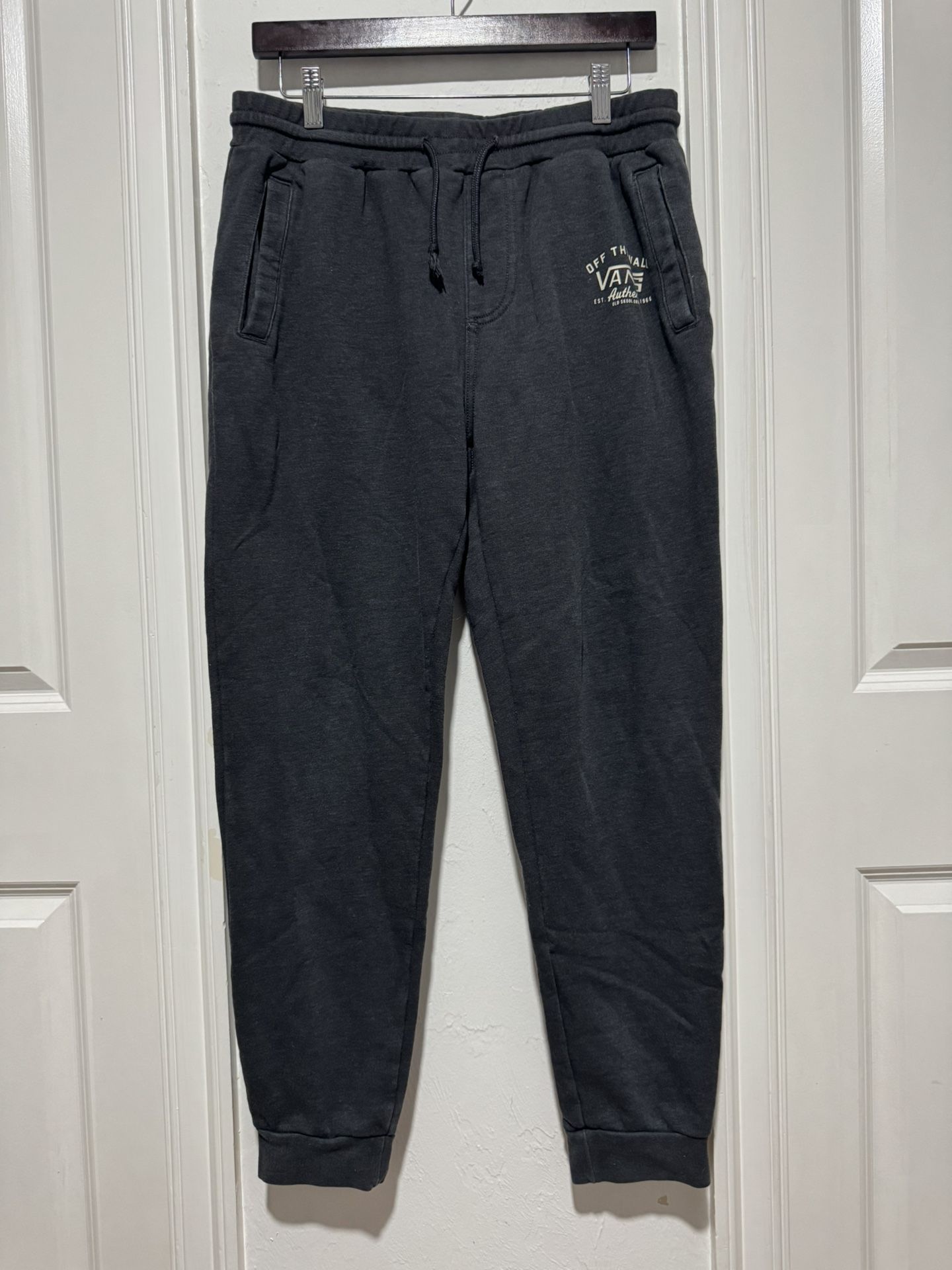 Vans gray sweatpants womens small