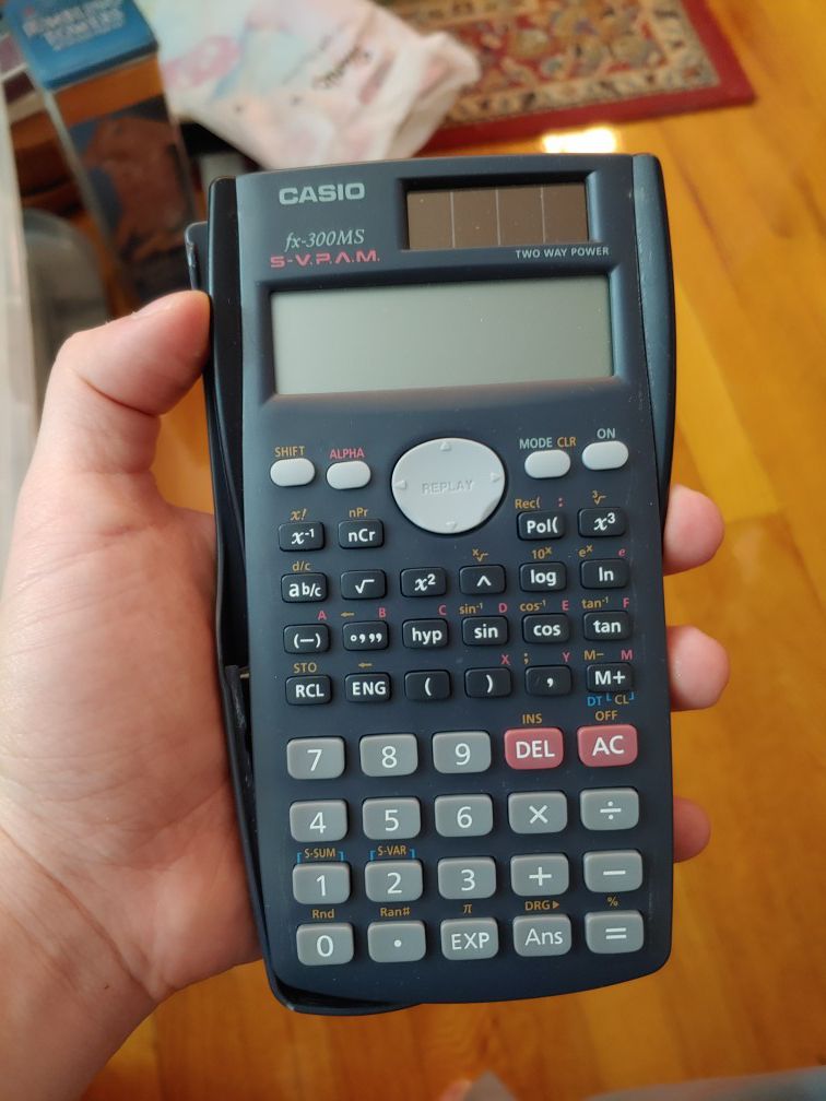 Casio FX-300MS scientific calculator