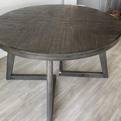 Table Dining Solid Wood  Heavy 