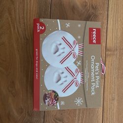 Pet Print Ornaments