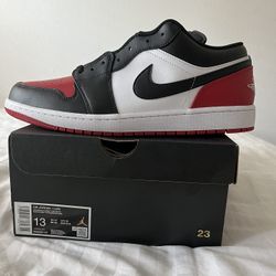 Jordan 1-Low Varsity Red / White / Black
