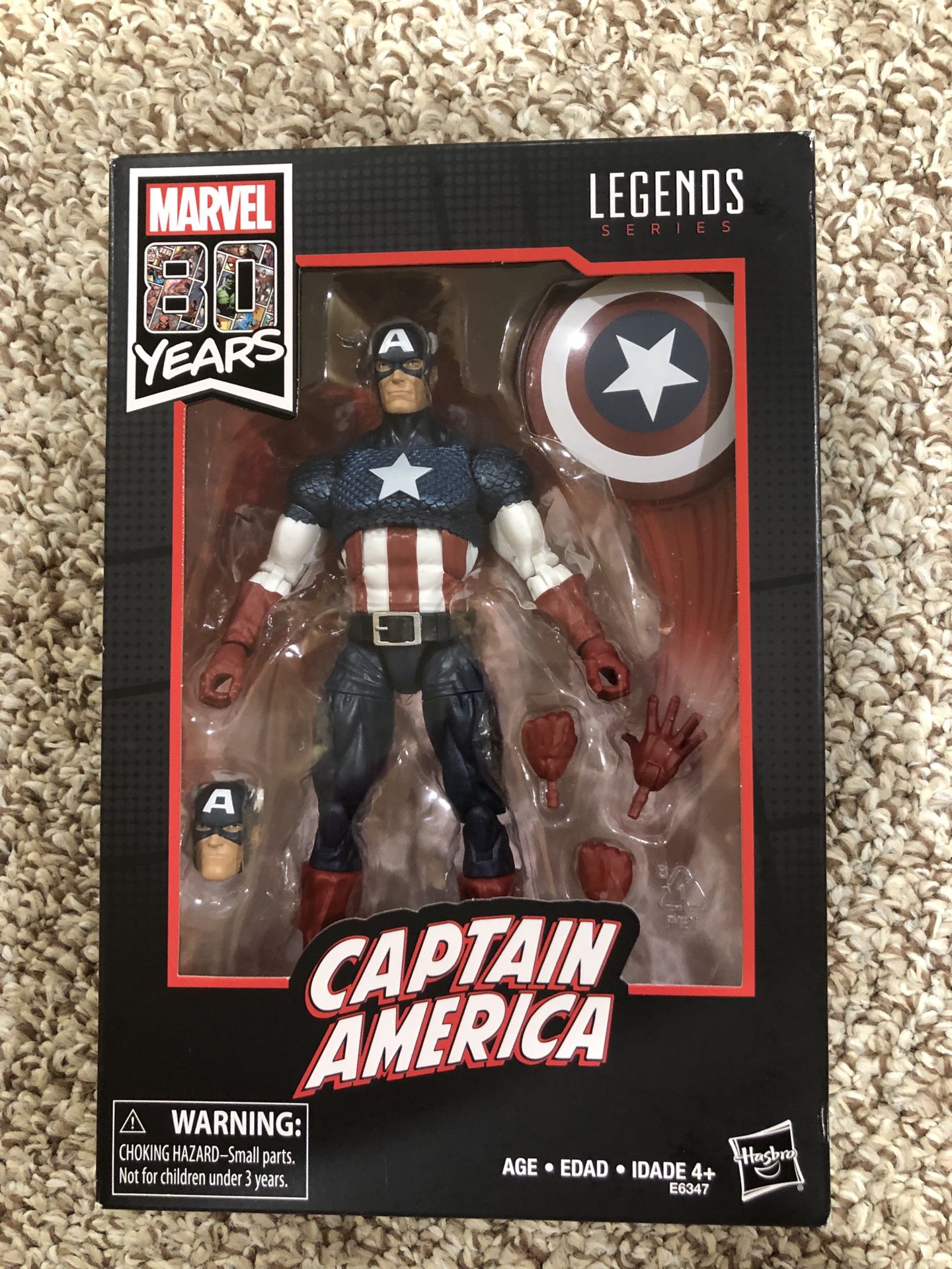 Marvel Legends Classic captain america, Marvel 80 Years Edition