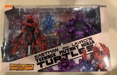 NECA Teenage Mutant Ninja Turtles SHREDDER CLONES BOXED SET