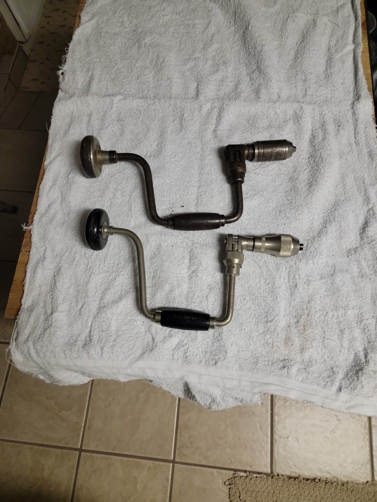 Vintage Ratcheting Hand Drills