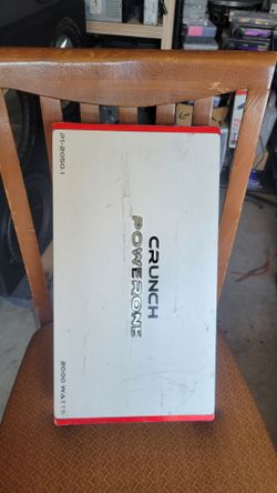2000 watts crunch amplifier