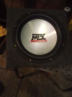 Mtx Audio 12' Thunder 5500 With Box