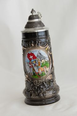 Vintage and Original German Beer Stain