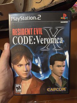 PS2 Resident Evil Code: Veronica X Black Label (Sony PlayStation 2, PS2) Complete Tested NM