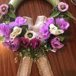 Handmade Spring Wreath