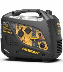 Firman W2000i Whisper Series Inverter Generator, 2100 Running Watts w/ CO Alert