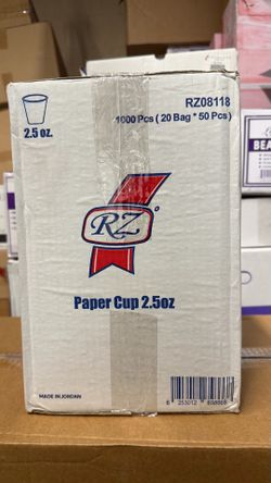 2.5 oz paper cups