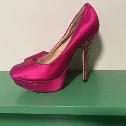 Steve Madden Pink Party Pumps Heels