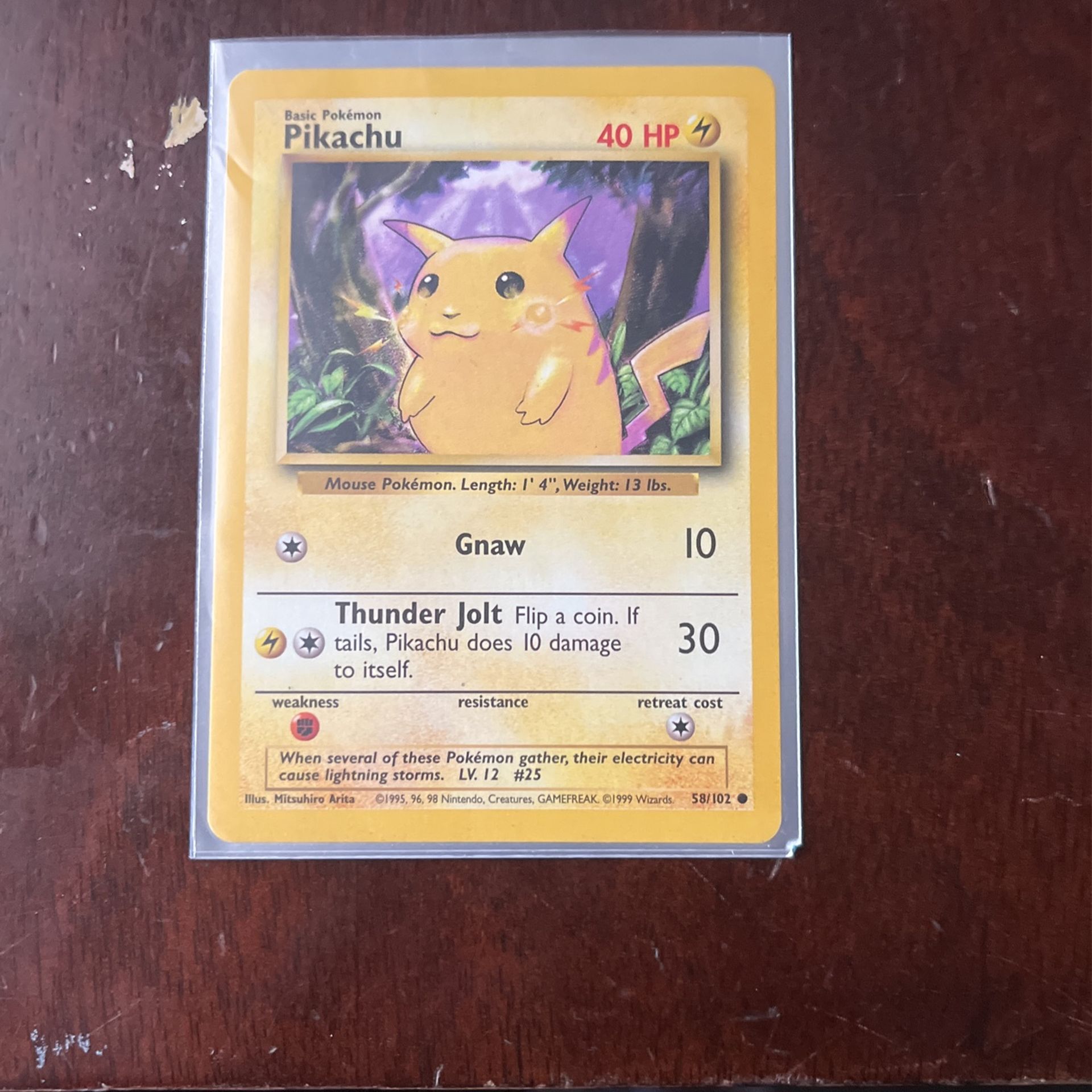 Pikachu 1(contact info removed) first edition/ with Mewtwo and Scarlet And  Violet Sleeves