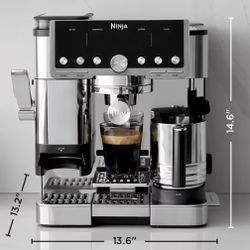 Ninja Luxe™ Café Pro 4-in-1 Espresso, Coffee, Cold Brew & Hot Water