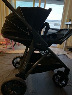 Chicco recline stroller