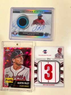 Baseball cards MLB Panini Topps
