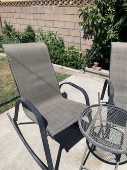 Patio Chairs And Table
