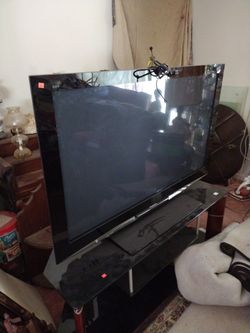60-in Plasma TV, Like New, $100