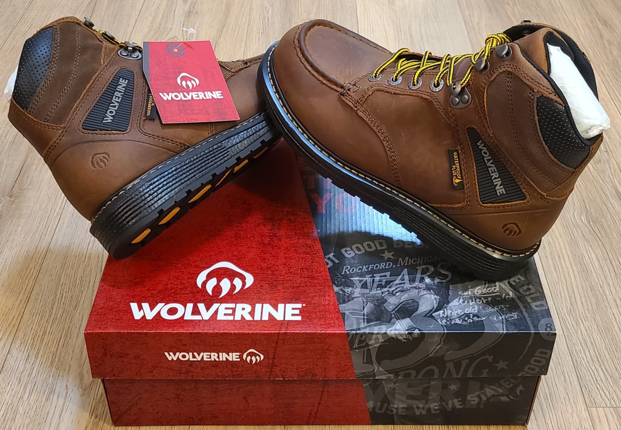 Wolverine Work Boots Size 11 And 12 For Men