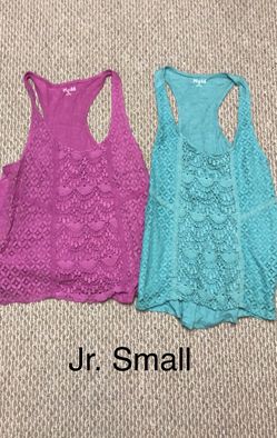 Jr. Tank Tops Lot sizes Small