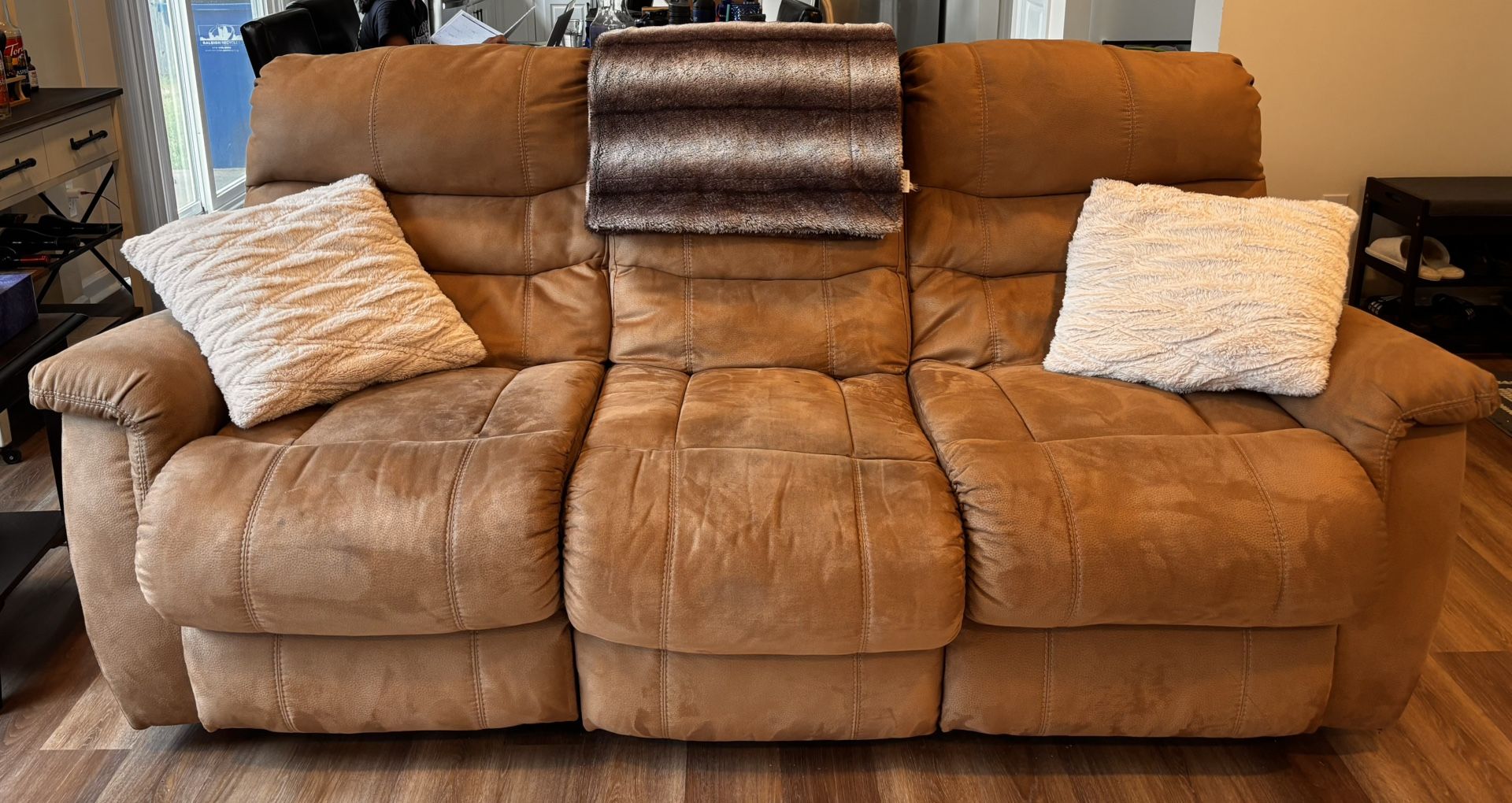 Large Comfy Recliner Sofa Couch