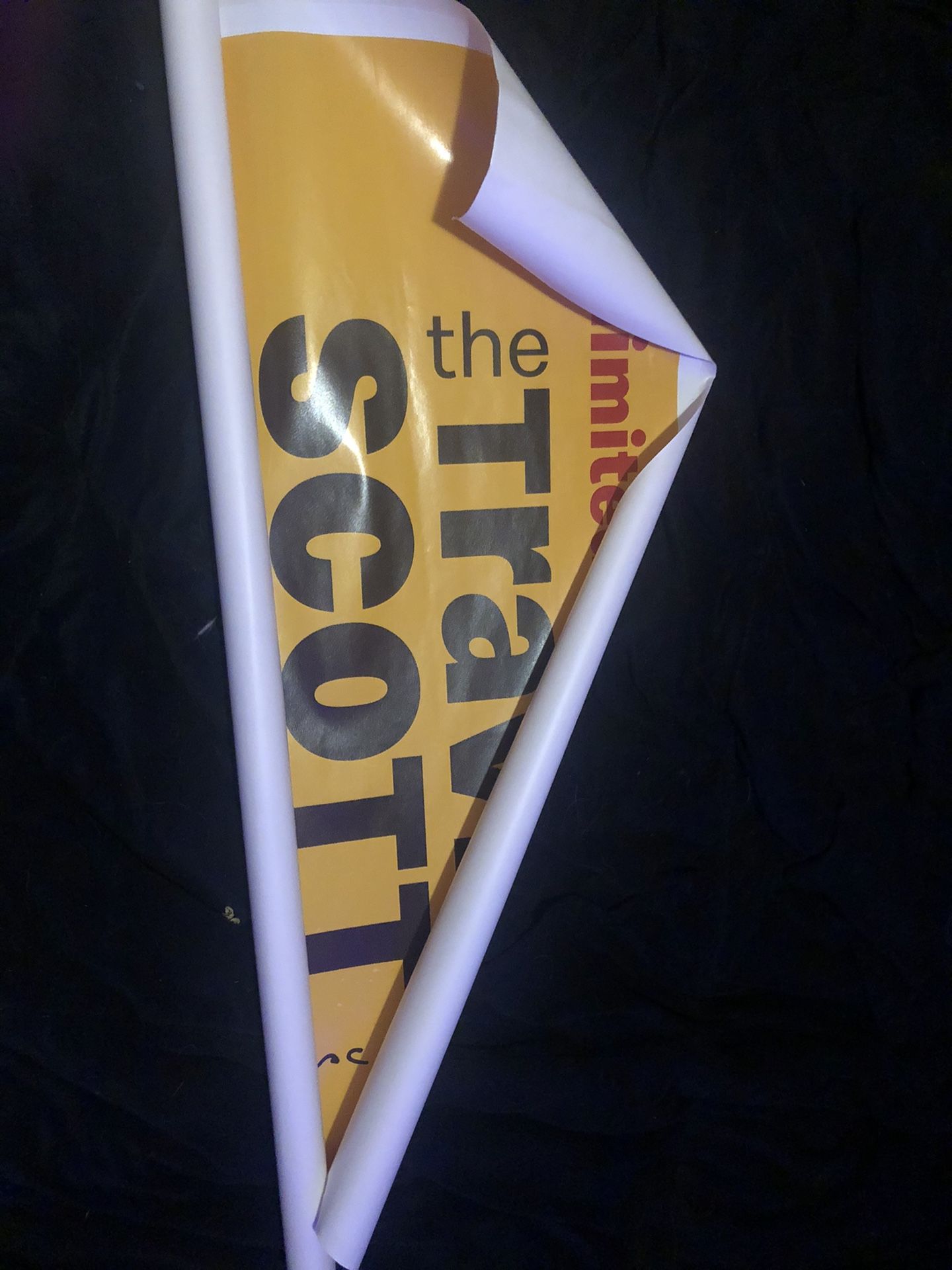 Travis Scott McDonald’s Promo Poster