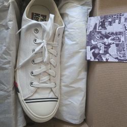 Pro Keds Royal Lo Classic Leather Lace Up Sneaker White Men's Size 11