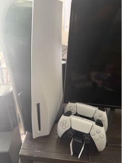 Sony PlayStation 5 Disc Edition with 2 Controllers + Official Charging Dock