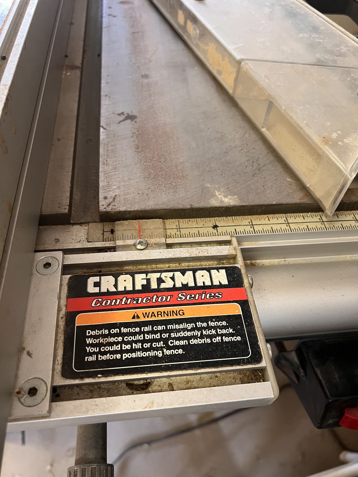 Craftsman 10” Table Saw