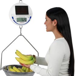 DETECTO SCS30 SOLAR POWERED HANGING SCALE 30 LB

